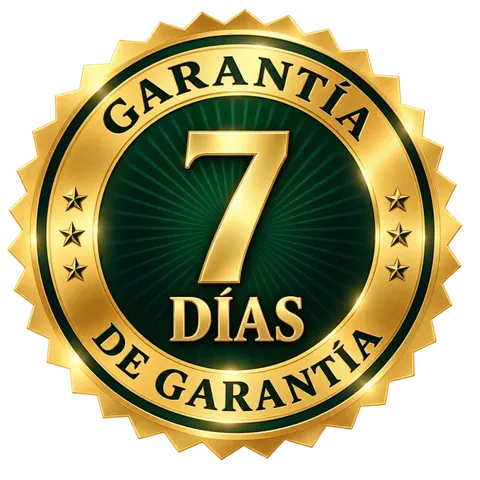 Garantía incondicional de 7 días